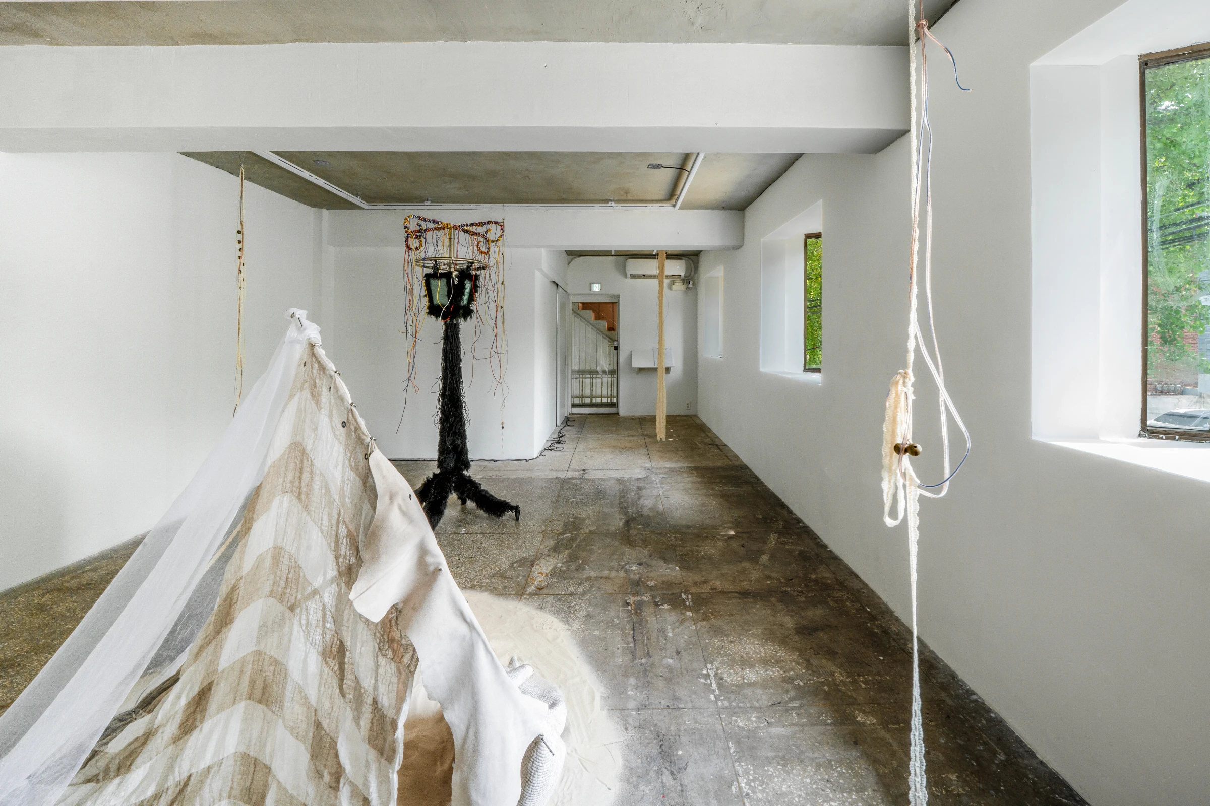 The Eerie Whispers, installation view at SPACE TUM, 2026. Photo: Haegyu Lee
