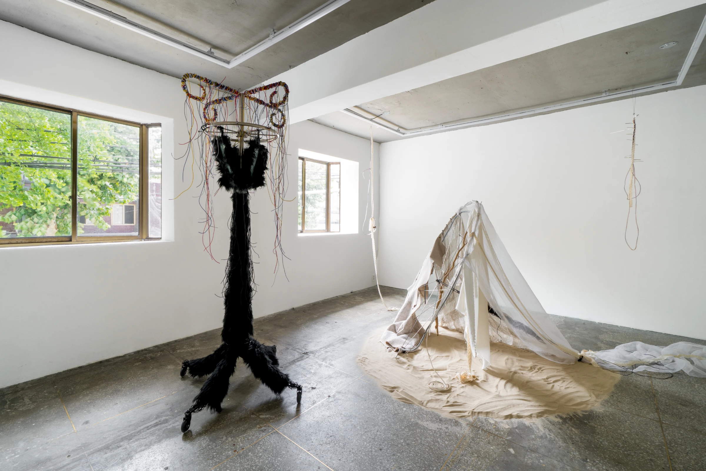 The Eerie Whispers, installation view at SPACE TUM, 2026. Photo: Haegyu Lee